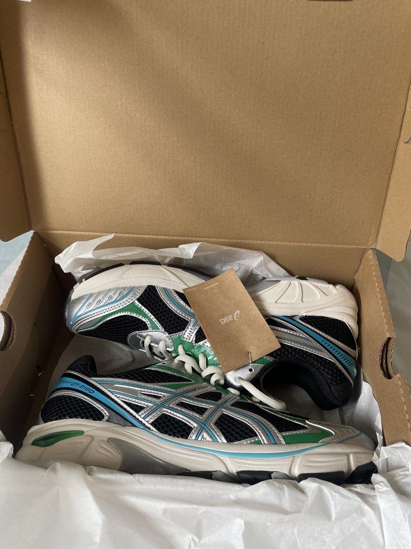 ASICS GT-2160 Shoes (Category: Sneakers) located in Manila. Submitted by jqenhghar (Listing ID 1464648455, Image 3). Description: Asics GT 2160 “Black Morpho” 9US mens Brand new (fitted only) Srp: Php 8,490 Selling it only for 4999 Loc: Newport, Pasay / BGC.