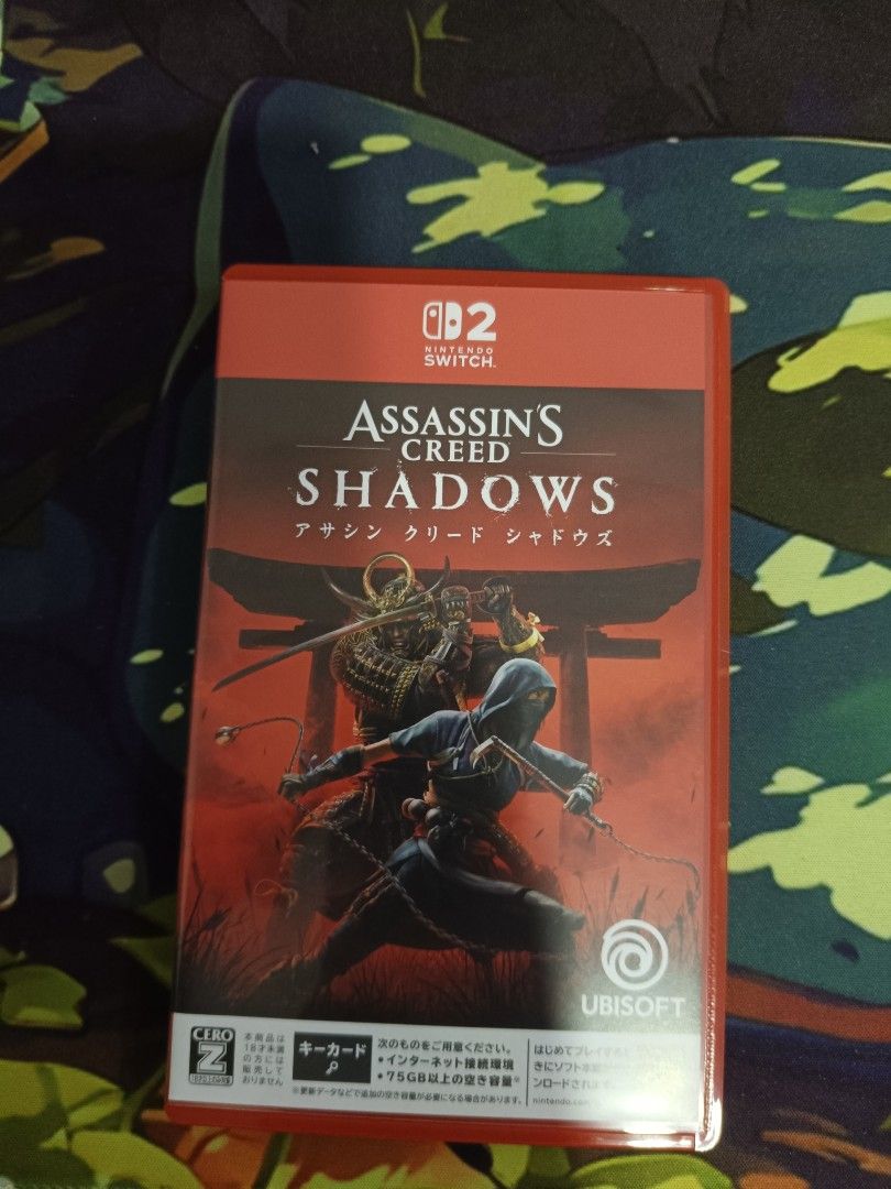 Assassin's Creed Shadows - Nintendo Switch 2 (Category: Nintendo) located in Marikina City. Submitted by cokesenpai (Listing ID 1464593969, Image 1). Description: SALE / TRADE!!! 🎮🎮🎮 Assassins Creed Shadows - 2099 Mode of Payment: GCash/Maya/BPI/Lalamove "Buy for Me" Mode of Delivery: Lalamove/GrabExpress/Angkas/J&T(nationwide-preferred)/LBC *If gusto talaga meetup, then you can pick it up at my place. *can accommodate COP/COD via LBC but need