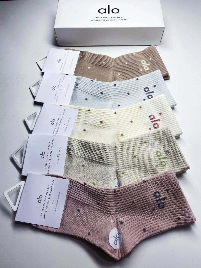 Assorted 5 in 1 Socks (Category: Socks & Tights) located in Manila. Submitted by luisrosari67429 (Listing ID 1464610064, Image 3). Description: 5 in 1 Assorted Branded Socks Available : Alo, Lululemon and Dior.