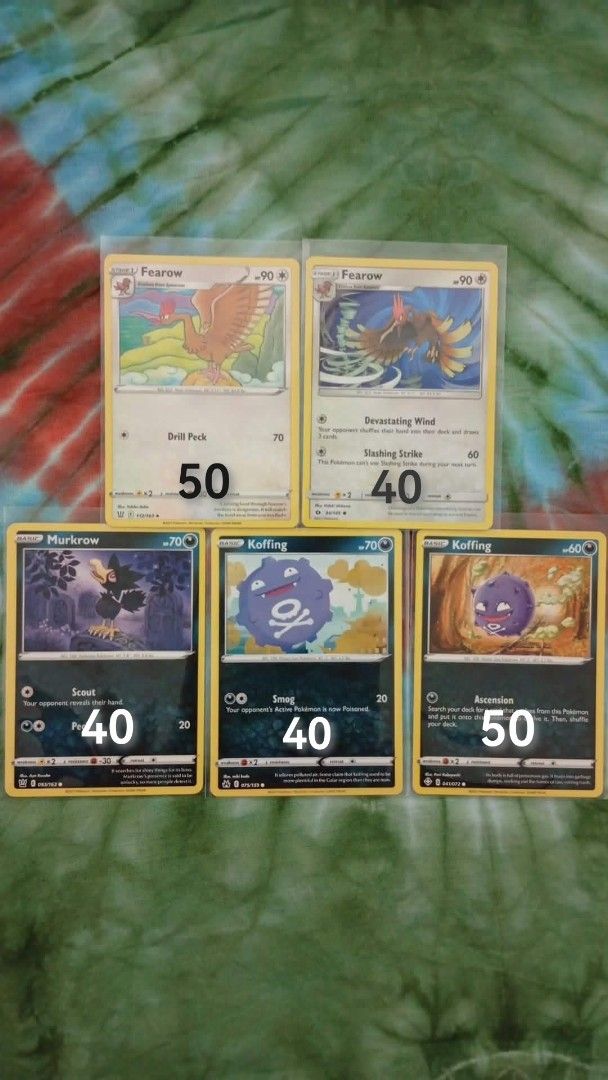 Assorted characters (Category: Raw Singles) located in Cavite. Submitted by the_stockpilers_corner (Listing ID 1464696129, Image 3). Description: Authentic Yellow-borded Pokémon TCGs p2 These cards are prefect addition for nostalgic collectors, master-set builders, and TCG enthusiasts alike. Price and availability indicated in each photo. 📍 Cavite Card Condition: NM-LP Card Border Style: Classic Yellow Margin Language: Eng MoP: Gcash.