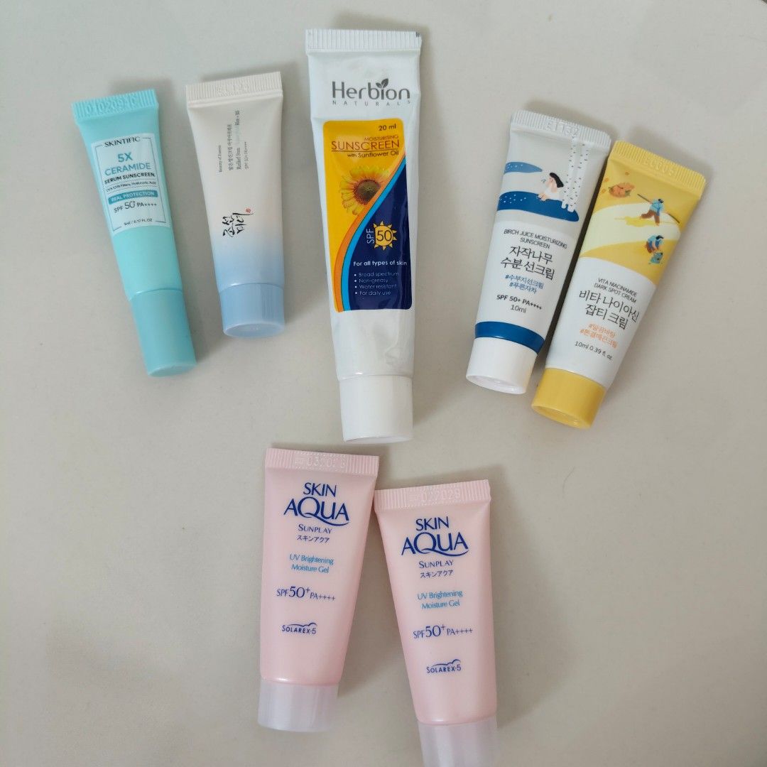 Assorted sunscreen (Category: Face Care) located in Kuala Lumpur. Submitted by dontmesswithme9 (Listing ID 1464742467, Image 1). Description: .