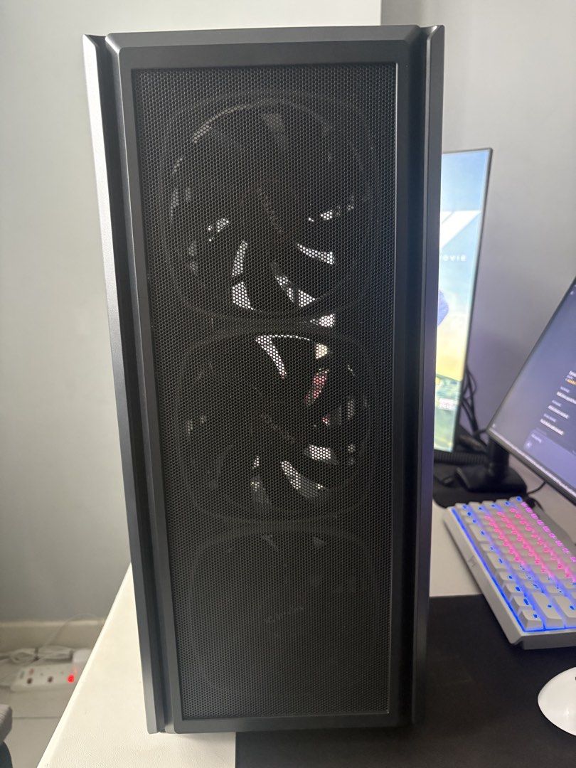 PC Case, AIO, PSU and Lian Li Strimers (Category: Computer Parts) located in Singapore. Submitted by jumesz (Listing ID 1464241411, Image 3). Description: Pc case: 1. Montech SKY TWO GX (High Airflow Edition) - $60 2. NZXT H510 - $40 (Sold) 3. Sharkoon RGB Flow - $30 (Sold) 240mm aio 1. Aftershock 240mm aio Black - $40 2. ID-Cooling 240mm aio Frost Flow Black - $40 (Sold) 3. ID-Cooling 240mm aio Zoom Flow White - $40 Power supply 1. Super Flower 