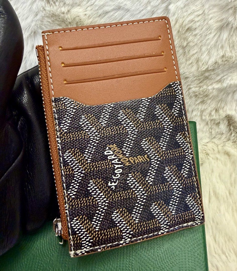 Authentic Goyard Classic Black/Tan Multipocket Card holder (Category: Luxury Bags & Wallets) located in Manila. Submitted by mrsmdxbseller (Listing ID 1464590877, Image 1). Description: .