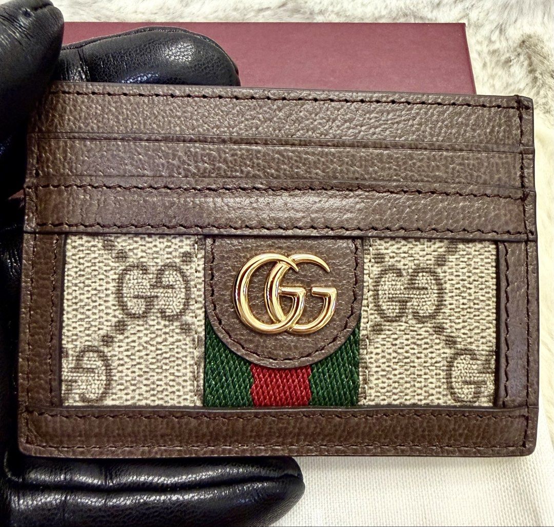 Authentic Gucci Brown Cardholder (Category: Luxury Bags & Wallets) located in Manila. Submitted by mrsmdxbseller (Listing ID 1464590549, Image 2). Description: .