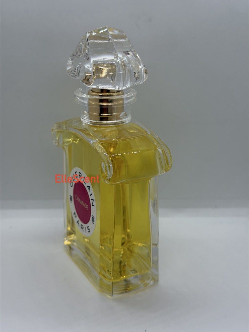 Authentic Guerlain Chamade EDT 75ml Tester (Category: Fragrance & Deodorants) located in Mandaluyong City. Submitted by elle_scent (Listing ID 1464652982, Image 3). Description: Last price posted asking for discount will not entertain selling low already please respect AUTHENTIC GUERLAIN CHAMADE TESTER 75ml A beautiful classic from Guerlain Paris, Chamade is an elegant, feminine fragrance with a distinctive vintage character. It has a sophisticat