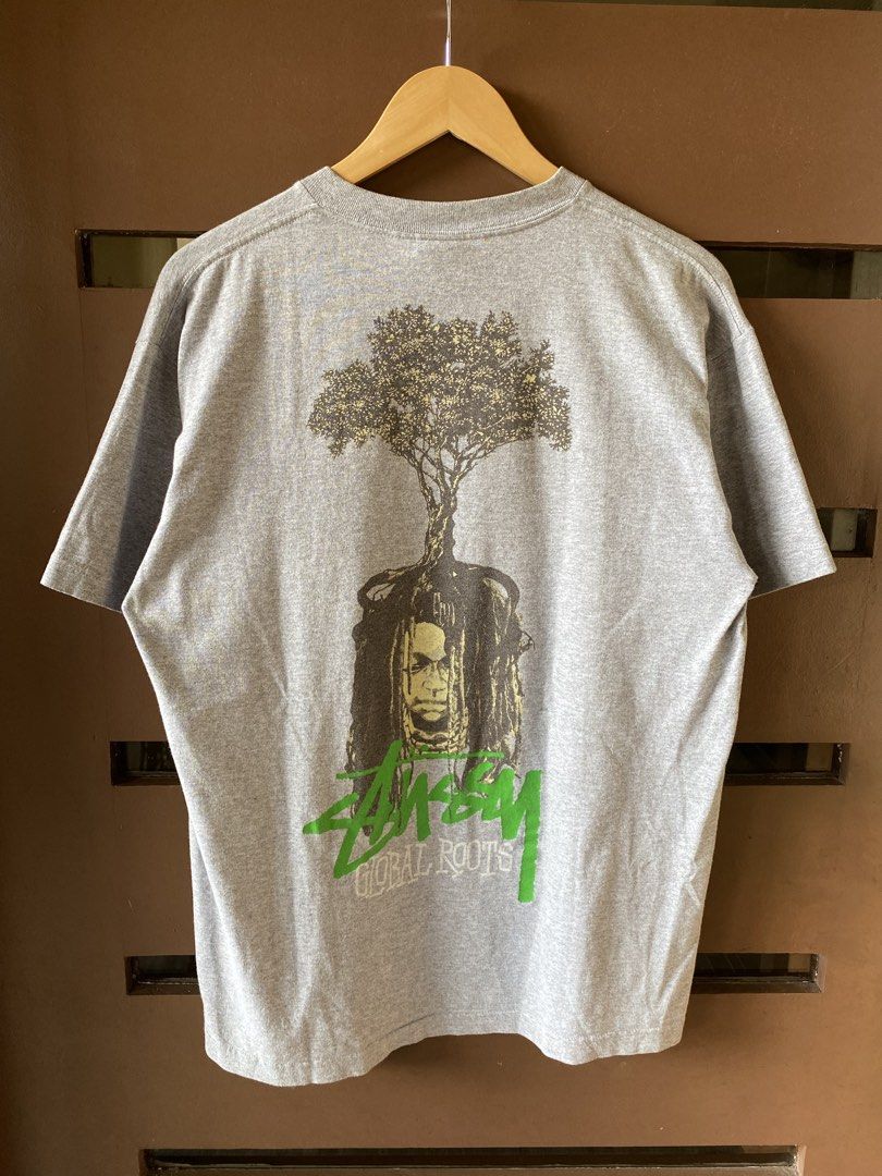 Authentic Stussy Global Root Tee (Category: Tshirts & Polo Shirts ) located in Bacolod City. Submitted by goldy27 (Listing ID 1464662710, Image 2). Description: 22 by 28 complete tags no issue excellent .