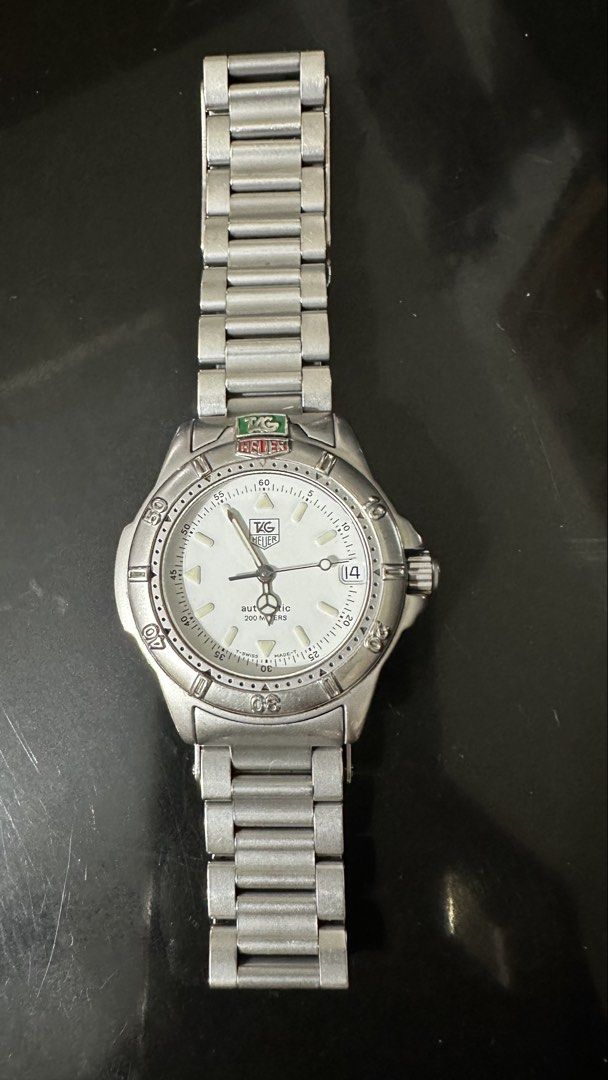 Authentic Tag HeuerAutomatic 37mm (Category: Luxury Watches) located in Las Pinas. Submitted by marshmallowmax (Listing ID 1464608090, Image 2). Description: Guaranteed Authentic! Excellent working condition no flaws.. fits up to 7.5” wrist size.. with generic box.