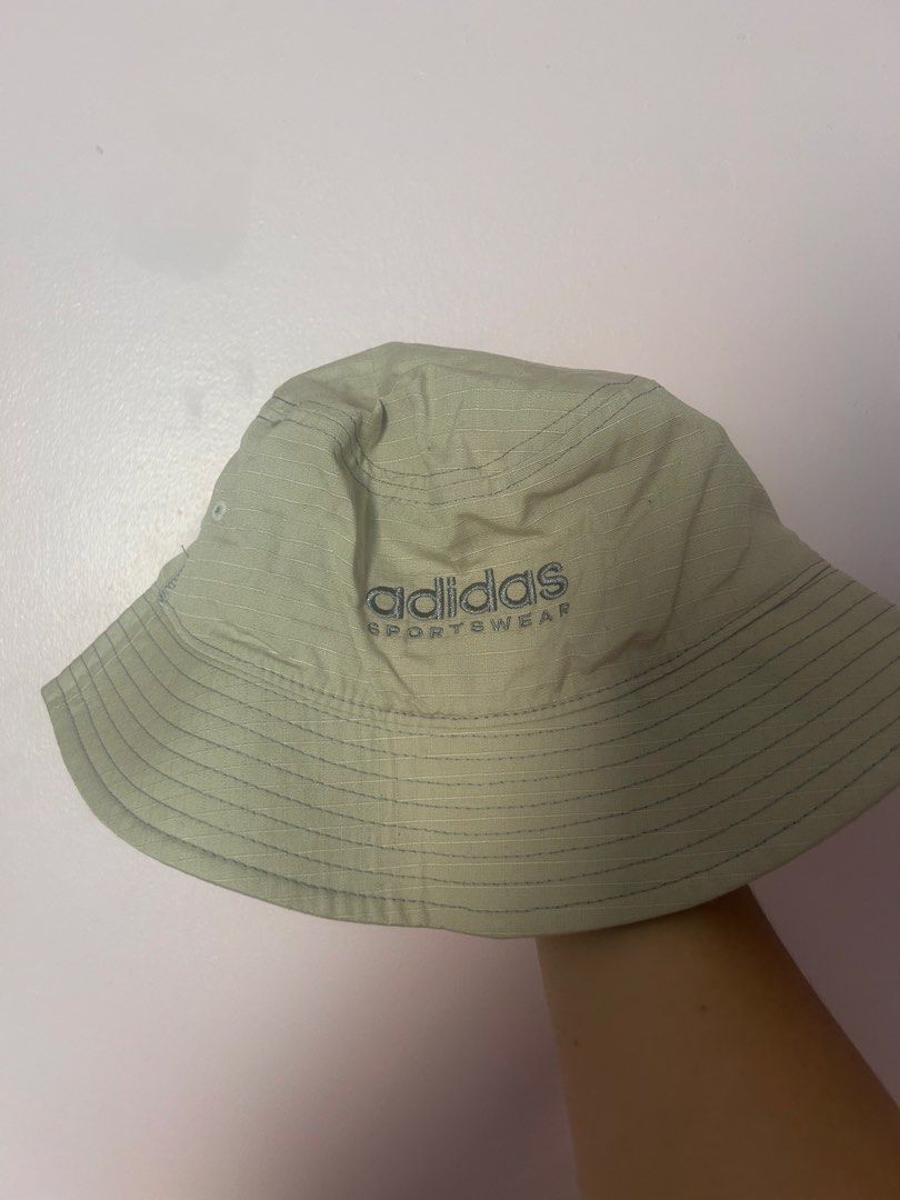 [authentic] unisex adidas bucket hat (Category: Caps & Hats) located in Pasig City. Submitted by haechanchichan (Listing ID 1464580402, Image 2). Description: -item's condition is as is on the actual photos posted -bought in new zealand -used once.