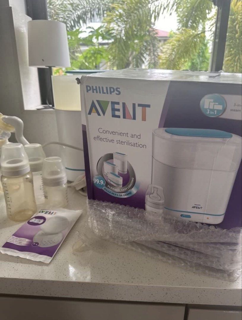 Avent Sterilizer and Manual breast pump (Category: Maternity Care) located in Calamba. Submitted by gracie09232302 (Listing ID 1464705443, Image 2). Description: .