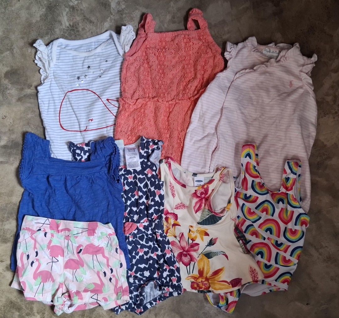 Baby Girl Clothes Bundle - Various Brands & Sizes (Category: Babies & Kids Fashion) located in Manila. Submitted by key_pii (Listing ID 1464646890, Image 1). Description: 300 Origin: Canada MoP: Gcash MoD: Jnt (price+sf) Preloved, no cancellation .