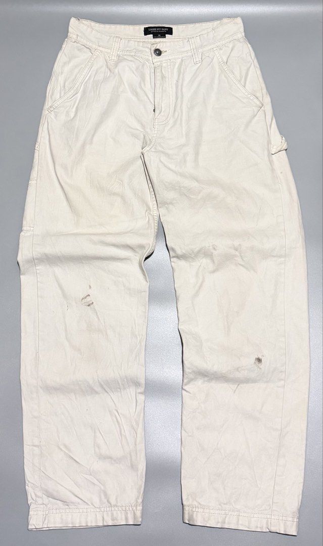 Baggy Carpenter pants (Category: Jeans) located in Quezon City. Submitted by ree3_dr0pp2k25 (Listing ID 1464726826, Image 1). Description: Size 30 Need wash only .