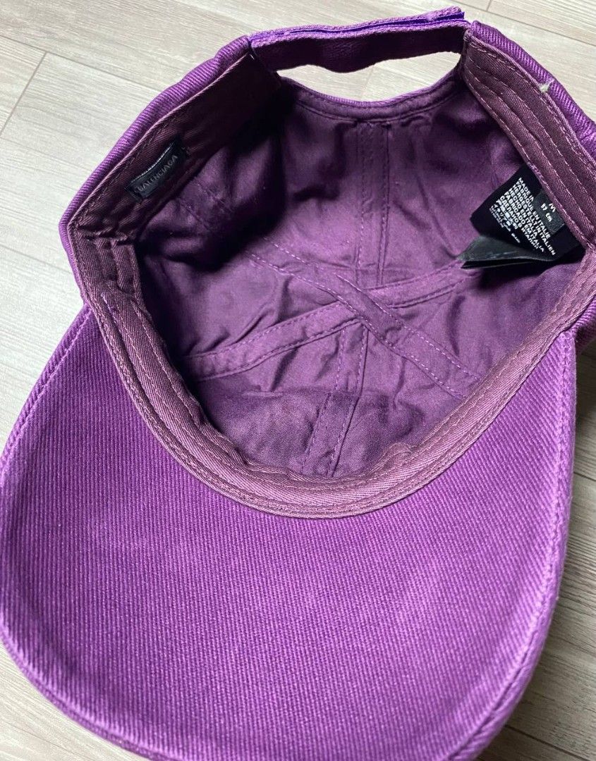 BALENCIAGA VISOR LOGO BASEBALL CAP - DARK PURPLE (Category: Caps & Hats) located in Manila. Submitted by ztfirtfritz (Listing ID 1464706095, Image 3). Description: BALENCIAGA VISOR LOGO BASEBALL CAP - DARK PURPLE VELCRO STRAP ONE SIZE FITS ALL 450 + SF.
