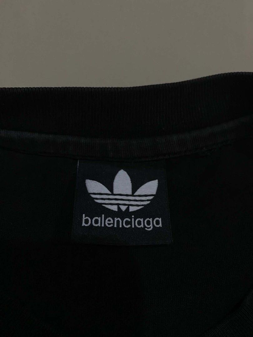 Balenciaga X Adidas (Category: Coats, Jackets and Outerwear) located in Nagcarlan. Submitted by livehorse.542a4e (Listing ID 1464656348, Image 3). Description: excellent condition cr:9.7/10 Dimes:29X23 No issue.