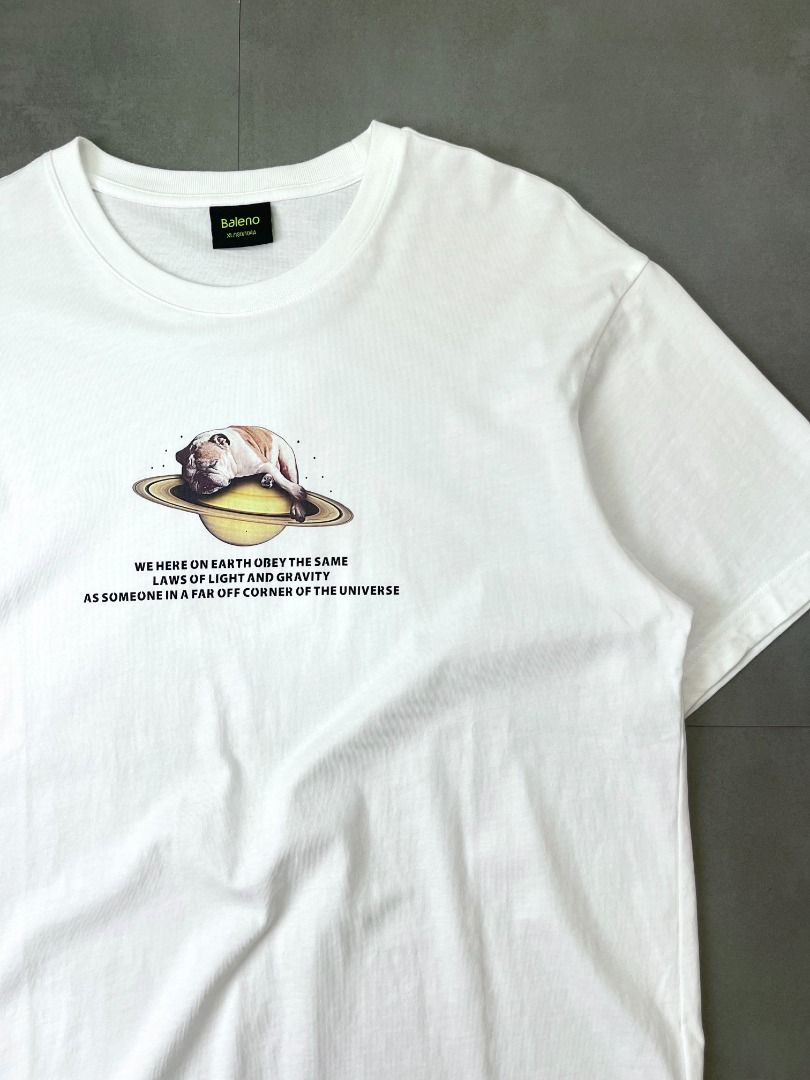 Baleno Dog tee shirt (Category: Tshirts & Polo Shirts ) located in Cabanatuan. Submitted by argarments.ph (Listing ID 1464635752, Image 3). Description: Tagged: XL on tag Width 22.5" | Length 29.5" Condition: Great condition Issue(s): -.