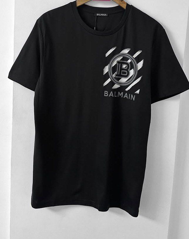 Balmain T-shirt (Category: Tshirts & Polo Shirts ) located in Manila. Submitted by stopshop26 (Listing ID 1464624321, Image 1). Description: Balmain T-shirt Avail sizes: Small Medium Large XL Brand new and original Onhand and ready to ship.
