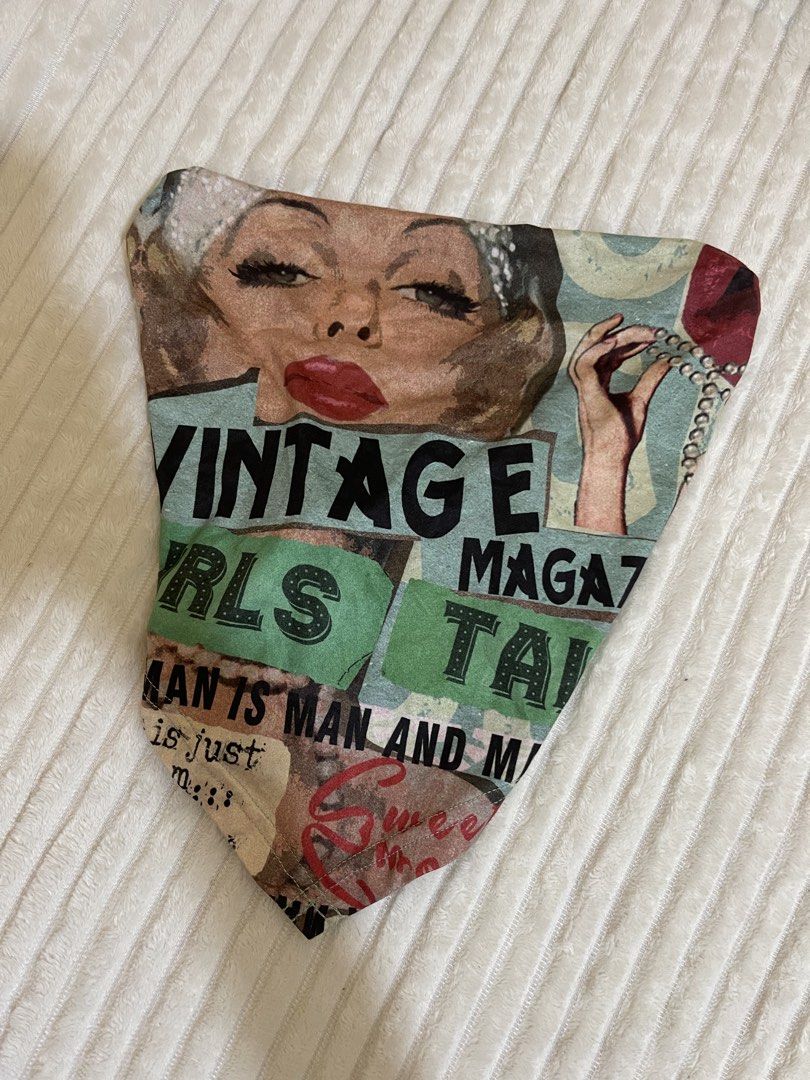 Bandana crop top (Category: Others Tops) located in Manila. Submitted by rare.yurichi (Listing ID 1464742063, Image 2). Description: 100 each top.