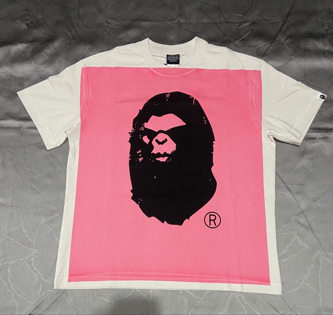 Bape x Saint Michael Bape (Category: Announcements) located in Manila. Submitted by 7kstreetwear.1 (Listing ID 1464570971, Image 1). Description: Bape x Saint Michael Bape 🥶 Width: 24 Length: 29 Size: Meduim fit to large Price: 1350.