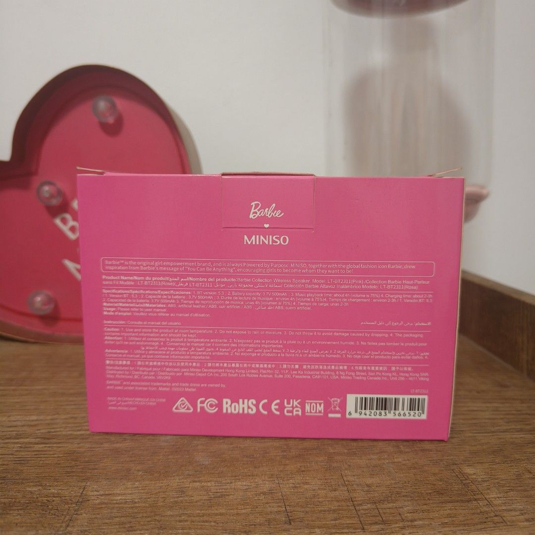 Barbie Bluetooth Speaker (Category: Soundbars, Speakers & Amplifiers) located in Cavite. Submitted by phtmt (Listing ID 1464741869, Image 2). Description: Brandnew 1150.