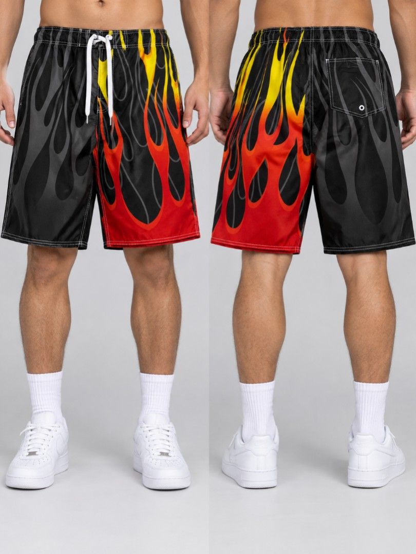 ✅Bass Pro Flame Board Shorts (Category: Shorts) located in Dumaguete. Submitted by good_stuff_dgte (Listing ID 1464634931, Image 1). Description: ✅Bass Pro Flame Board Shorts -₱1350 -Size large (34-36 waistline) -Lenght: 21 -Leg opening: 12 -With 3 pockets -Color rate 10/10 -No issue (excellent condition).