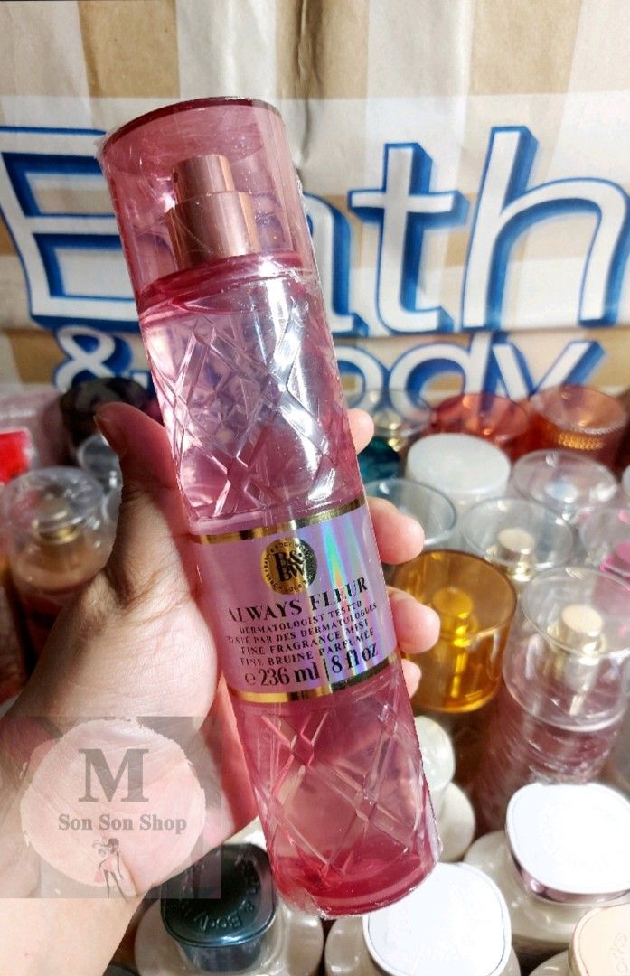 Bbw 👉ALWAYS FLEUR👈 (Category: Fragrance & Deodorants) located in Manila. Submitted by msonsonshop (Listing ID 1464713739, Image 1). Description: Always Fleur (inspired by Dior J'adore) was introduced as part of Bath & Body Works' seasonal fragrance expansions 🇵🇭On hand from🇨🇦 👉MIST 👉FULL PAYMENT REQUIRED BEFORE SHIPPING 👉FOR PICK OR MEET UP CASH PAYMENT ONLY. ❌️No paper bag inclusion 👉Dont Forget to share your experience by leaving a re