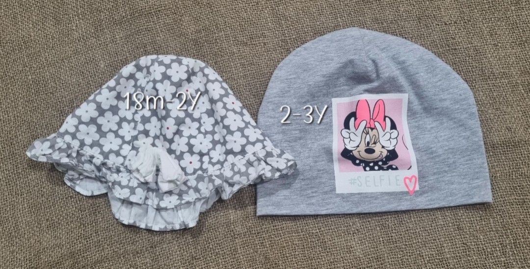 📣Beanie bundle📣 (Category: Babies & Kids Fashion) located in San Jose del Monte. Submitted by angelsnest (Listing ID 1464748022, Image 1). Description: ✔️2-pc Beanie bundle 18m to 2y- chicco 2-3y- disney Fixed price bundle No cod available Gcash,Maya,Bank transfer ℹ️items stored for a while, washing or cleaning is recommended.