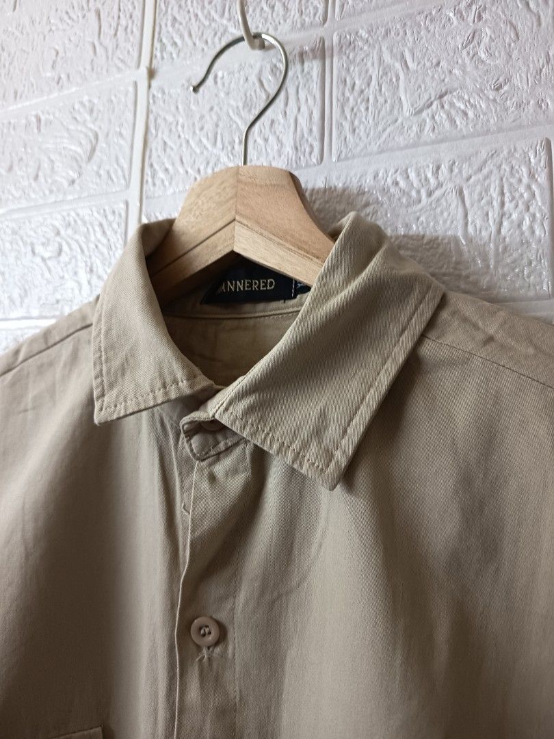 Beige short- sleeve (Category: Tshirts & Polo Shirts ) located in Caloocan City. Submitted by tintedberry (Listing ID 1464632398, Image 3). Description: .