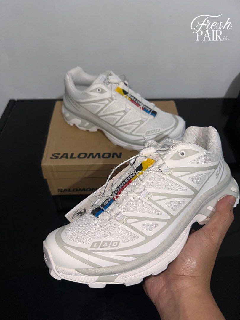 BELOW SRP – XT-6 White / Lunar Rock (Category: Sneakers) located in Cebu City. Submitted by freshpairco_ (Listing ID 1464648757, Image 1). Description: 🔥 BELOW SRP – XT-6 White / Lunar Rock 💰 SRP: ₱13,000 ❌ 💵 Our Price: ₱11,000 ✅ 📏 Available Sizes Women’s: • 7 US • 7.5 US 🚚 Free delivery within Ayala or IT Park 📍 Meet-up / Pick-up: Deca Homes, Hernan Cortes ✅ 101% Legit / Authentic 💸 Money-back guarantee if proven fake 🛡️ Feel free to vou
