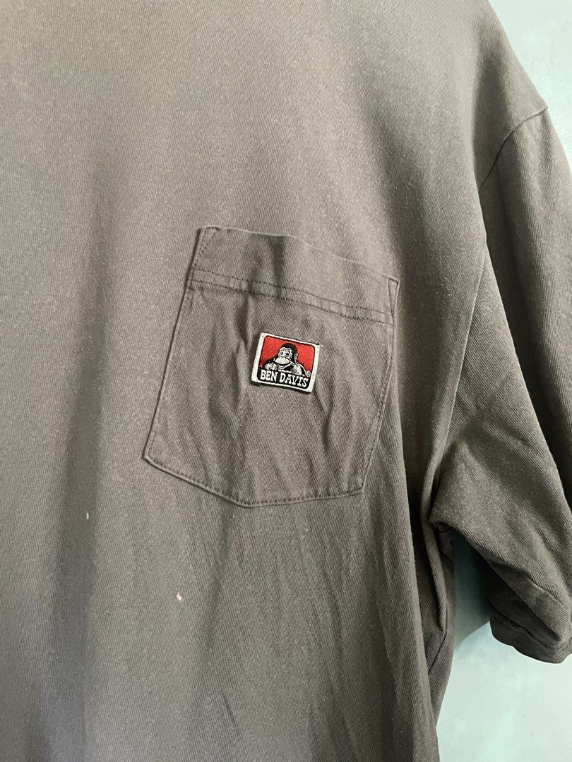 BEN DAVIS POCKET TEE (Category: Tshirts & Polo Shirts ) located in Tagum. Submitted by threads.overflow (Listing ID 1464625555, Image 3). Description: DIMENTIONS: 22x30 COLOR RATE 8/10 ISSUES: SMALL BLEACH STAINS EXCELLENT CONDITION COLOR MAY VARY DUE TO LIGHTNING..