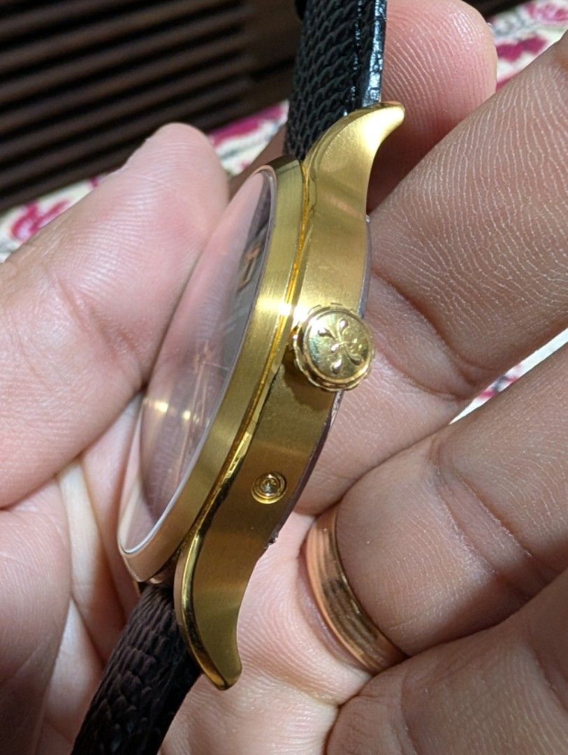 Bernhard Mayer Dual Time Men's Watch (Category: Men's Watches) located in Makati City. Submitted by greatbuysmnl (Listing ID 1464645013, Image 3). Description: Bernhard H. Mayer Men's Watch Dual Time Date Watch Quartz case 45 mm with crown Sapphire glass Swiss made Black genuine leather strap (Italy) in Excellent condition.