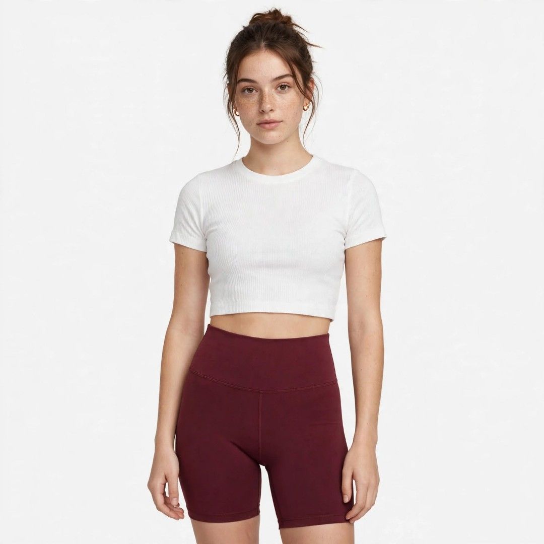 Bikers Short Maroon (Category: Activewear) located in Rizal. Submitted by timeless_shop (Listing ID 1464614468, Image 1). Description: 🔥 Biker Shorts BURGUNDY / Maroon - 📏 Width: 12 inches lay flat 📏 Length: 15 inches 📏 Waist: 24-28 inches paikot - High Waist, stretchy! 🎨 Color: Burgundy / Maroon / Wine - dark red, ang classy! ✂️ Style: High-Waist Biker Shorts - plain, no pocket pero makapal! 💯 Condition: 10/10 Good Condition - Like New! ✨ 