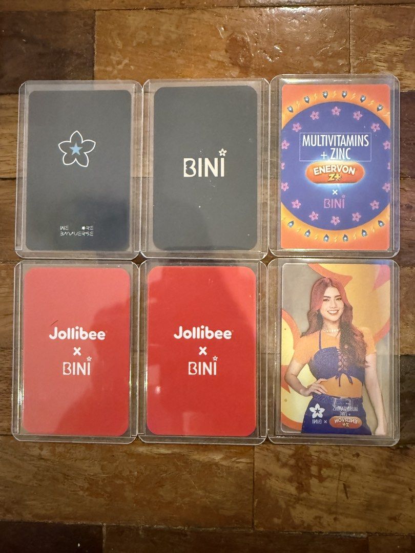 BINI MIKHA OFFICIAL PHOTOCARDS (Category: Other Merchandise) located in Pasig City. Submitted by shopitby_jerilegit (Listing ID 1464625495, Image 2). Description: - official bini mikha photocards - with sleeve and top loader included - mint condition .