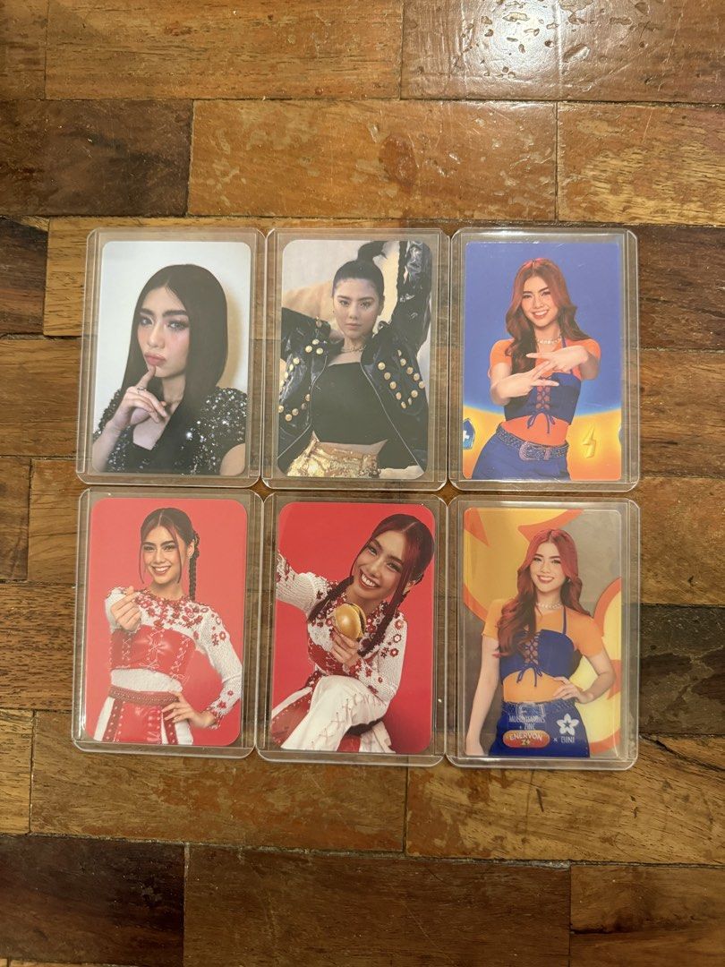 BINI MIKHA OFFICIAL PHOTOCARDS (Category: Other Merchandise) located in Pasig City. Submitted by shopitby_jerilegit (Listing ID 1464625495, Image 1). Description: - official bini mikha photocards - with sleeve and top loader included - mint condition .