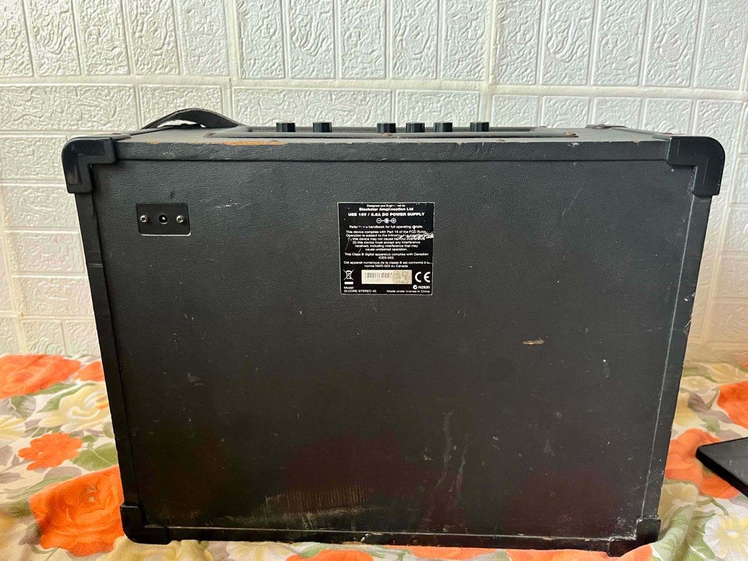 Blackstar ID:Core 40 Stereo 40 Guitar Amplifier (Category: Musical Instruments) located in Quezon, Isabela. Submitted by renzamiri (Listing ID 1464594493, Image 3). Description: -Good condition pa - Blackstar ID:Core 40 Stereo 40 guitar amp - Multiple voices, gain, volume, and EQ controls - Built-in effects with tap tempo - USB connectivity for practice or recording - Ideal for practice sessions or small gigs - In excellent working condition.