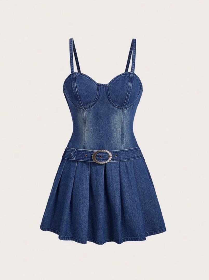Blue Denim Dress (Category: Dresses) located in Manila. Submitted by lucky_pretty_girl (Listing ID 1464745324, Image 1). Description: .