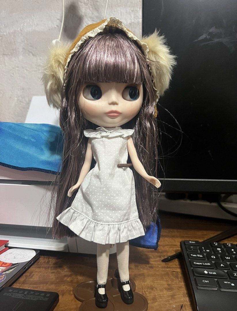 Blythe Doll Hazel the Hedgehog (Category: Figurines & Statues) located in Paranaque City. Submitted by dolli_ (Listing ID 1464586437, Image 2). Description: - Blythe doll: Hazel the Hedgehog - Includes original box and accessories - missing one item: the small hedgehog bag - add on one polkadot dress - Doll has been displayed out of box - i still have original box - bought in jpn.