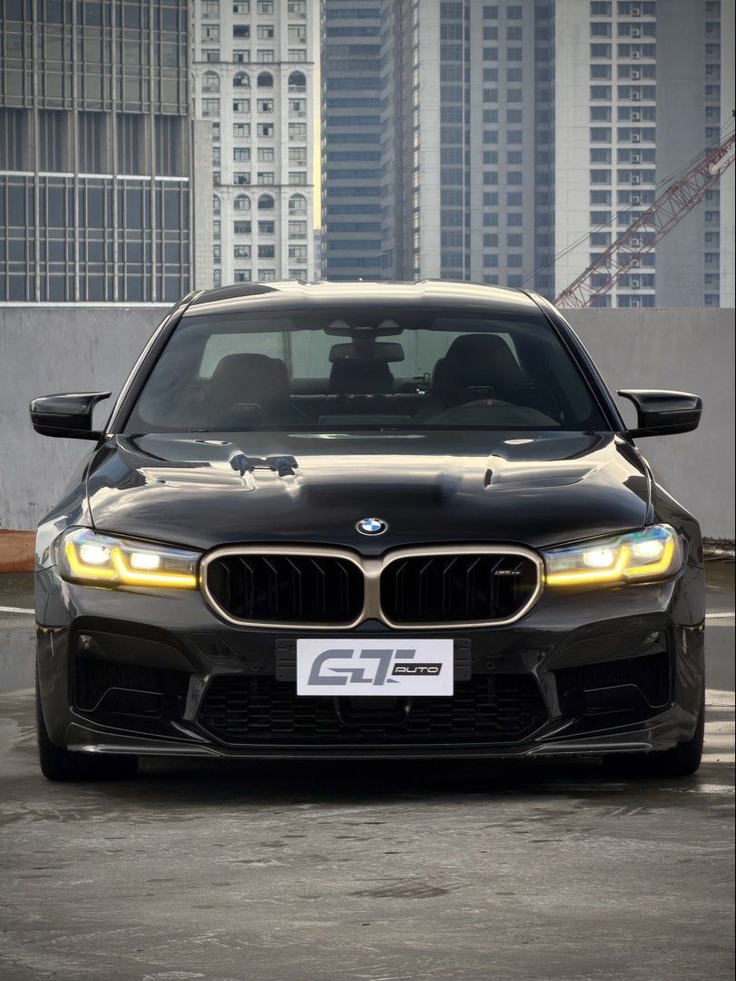 BMW M5 F90 Competition Inspired Auto (Category: Used Cars) located in Pasig City. Submitted by gtautoph (Listing ID 1464718843, Image 2). Description: ⬛️🟥🟨 FOR SALE 🟨🟥⬛️ 2020 BMW M5 F90 xDrive (AWD) 8-speed Automatic Transmission 4.4-liter V8 Turbocharged 600hp 0-100kph in 3.3seconds Akrapovic Full Exhaust System Carbon Fiber Roof Full Body PPF Bowers & Wilkins Audio System 12.3” Infotainment System 360° Camera Heads-Up Display Sunshades Mass