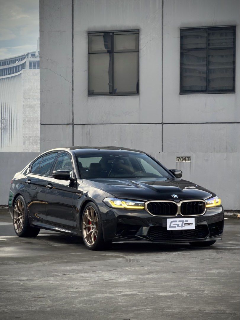 BMW M5 F90 Competition Inspired Auto (Category: Used Cars) located in Pasig City. Submitted by gtautoph (Listing ID 1464718843, Image 1). Description: ⬛️🟥🟨 FOR SALE 🟨🟥⬛️ 2020 BMW M5 F90 xDrive (AWD) 8-speed Automatic Transmission 4.4-liter V8 Turbocharged 600hp 0-100kph in 3.3seconds Akrapovic Full Exhaust System Carbon Fiber Roof Full Body PPF Bowers & Wilkins Audio System 12.3” Infotainment System 360° Camera Heads-Up Display Sunshades Mass