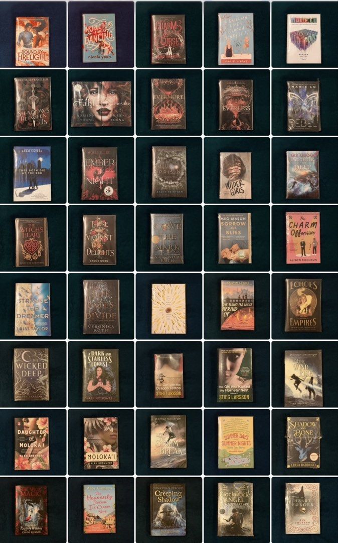 Books for as low as ₱59!! (Category: Storybooks) located in Mandaluyong City. Submitted by ezreads (Listing ID 1464589607, Image 1). Description: ‼️ PRICES ARE INDICATED ON EACH PHOTO Books: The Girl with the Dragon Tattoo Shadow and Bone They both die at the end The Girl who kicked the Hornet’s Nest Clockwork Angel These Violent Delights Charm Offensive Daughter of the Deep Strange the Dreamer Pm me for more details..