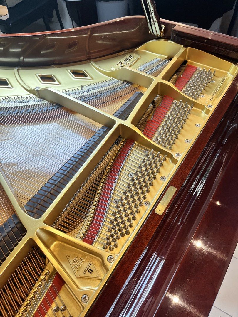BOSTON GRAND Designed by Steinway & Sons (Category: Musical Instruments) located in Manila. Submitted by thepianohubph (Listing ID 1464731860, Image 2). Description: 🎹BOSTON Designed by Steinway & Sons PRICE: 1,600,000 pesos only! Brand New Price: 3.2M ✅ Second hand, made in Japan ✅ Like-new Condition ✅ Intact original parts and soundboard ✅ Fully functional, tuned and ready to use ✅ Model: GP 163 II ✅ Serial No: 125011 Includes: ✅ Adjustable Pi