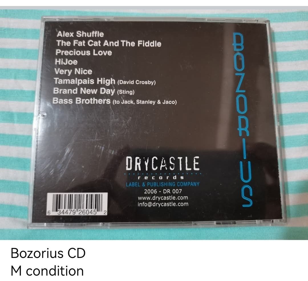 Bozorius CD (unsealed) (Category: CDs & DVDs) located in Dangcagan. Submitted by cd_haven5 (Listing ID 1464619684, Image 2). Description: #FORSALE #FORSALE #FORSALE #Authentic #Legit #Original We only sell original items. All items posted are on hand. Please message me for availability of the item/s because the items are also posted on my other online stores. All items are imported unless stated PH. We also accept Pre-orders. Payment Method: Gcas