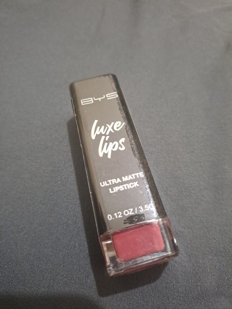 Brandnew BYS Luxe Lips (Category: Makeup) located in Pasig City. Submitted by declotha (Listing ID 1464746996, Image 1). Description: For Sale: Brandnew and sealed BYS Luxe Lips in the shade Illusion. Bought this from Watsons. Original price is 399 PHP. Selling this for only Php 150 RFS: Decluttering because I have too many makeup and skincare products. MOP : Gcash MOD: J&T Express or Lalamove No Orange or Black app checkout. No meetups DM me for