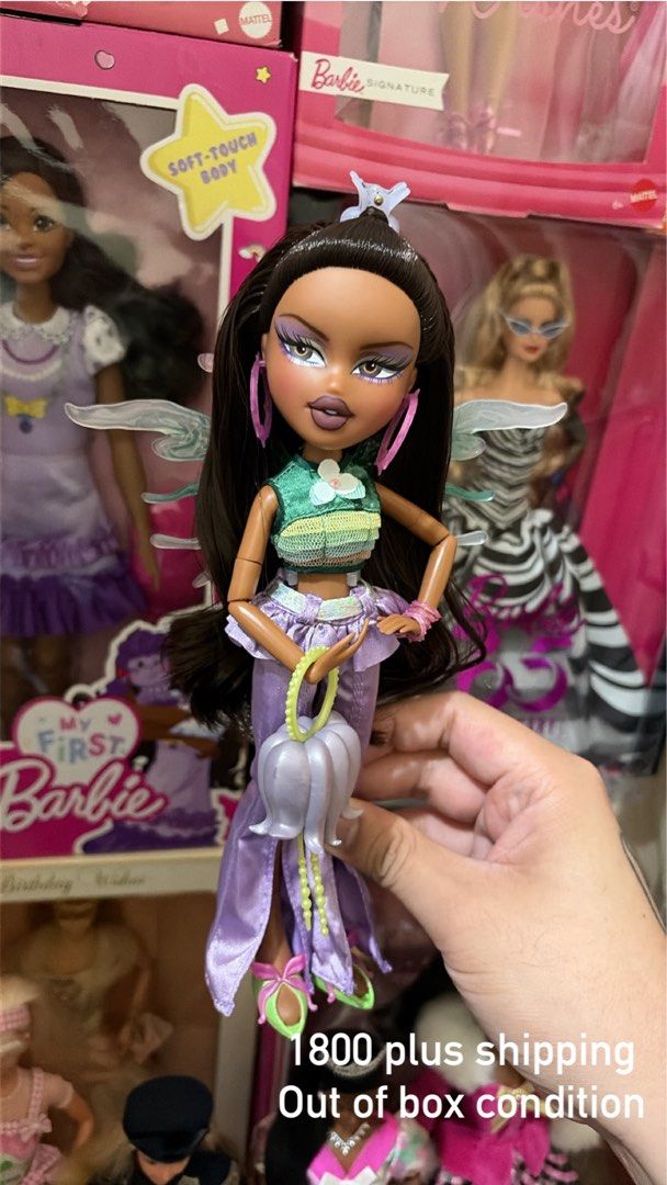 Bratz Pixies (Category: Kids Toys) located in San Fernando. Submitted by barbiegabby (Listing ID 1464591678, Image 1). Description: - My First Barbie doll - Features a soft-touch body - Comes with her original outfit - Perfect for collectors or play - Price: PHP 1800 (plus shipping).