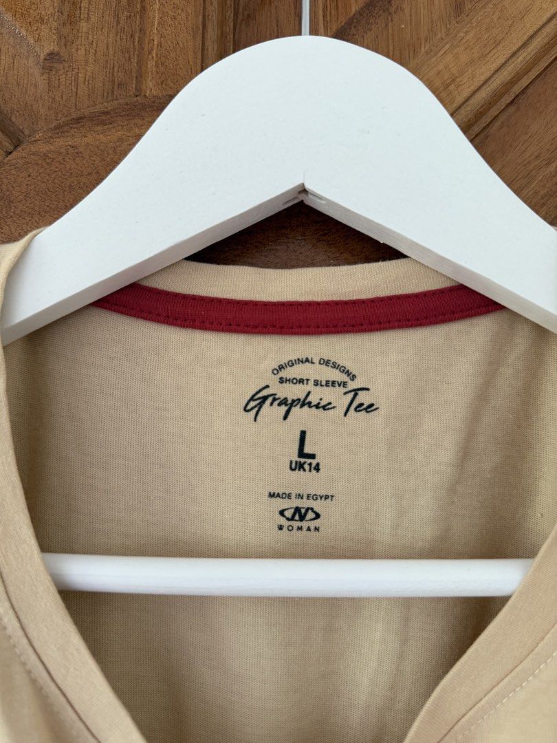 Brown Graphie Tee Shirt (Category: Shirts) located in Naga. Submitted by sbcookieee (Listing ID 1464705675, Image 2). Description: .