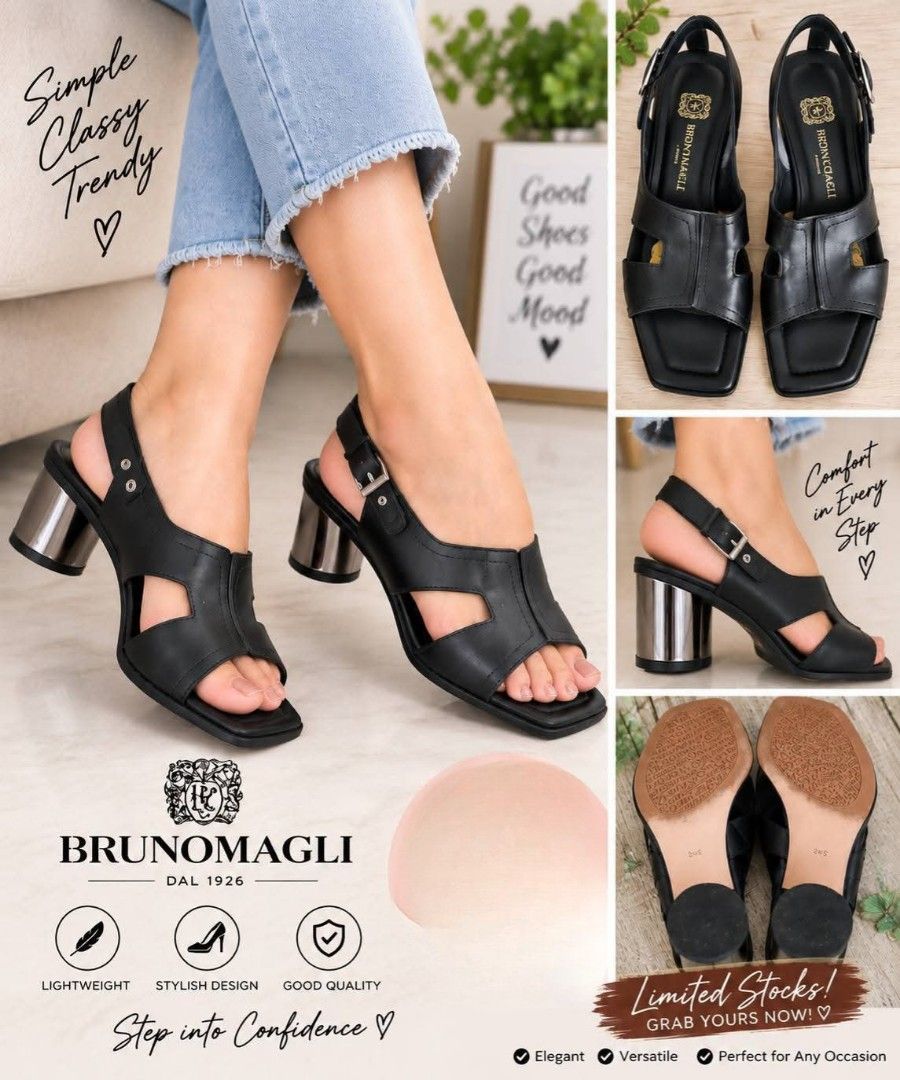 BRUNO MAGLI SANDAL (Category: Heels) located in General Santos City (Dadiangas). Submitted by noblecat.ff1fa5 (Listing ID 1464697052, Image 1). Description: .