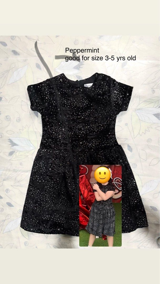 Bundle Pre-loved Girls Dresses ( 3-6 yrs old) (Category: Babies & Kids Fashion) located in Calamba. Submitted by marbautista (Listing ID 1464653743, Image 3). Description: - Bundle of pre-loved girls' dresses - Suitable for ages 3-6 years old - Includes brands like Pumpkin Patch, Beverly Hills, Cupcake, Aussie brand, Peppermint, and Mossimo - All items are in good, pre-loved condition Freebies of girls blouses (well-used condition but still weara