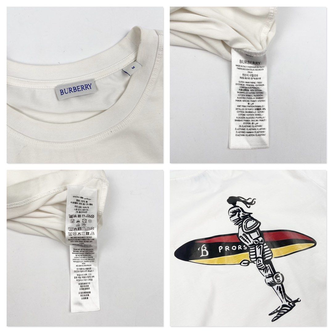 Burberry (Category: Shirts) located in Manila. Submitted by draftdrops (Listing ID 1464577117, Image 3). Description: Printed design and excellent condition Width :20 Length :25 Size:medium .