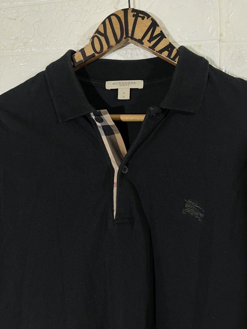 burberry brit polo LS (Category: Coats, Jackets and Outerwear) located in Manila. Submitted by lloydiemmfmannn (Listing ID 1464615820, Image 3). Description: burberry brit polo L/S sz M on tag w21 l28 flaws: minor fade neckline pasay location ig: ALLIN.THRIFT.