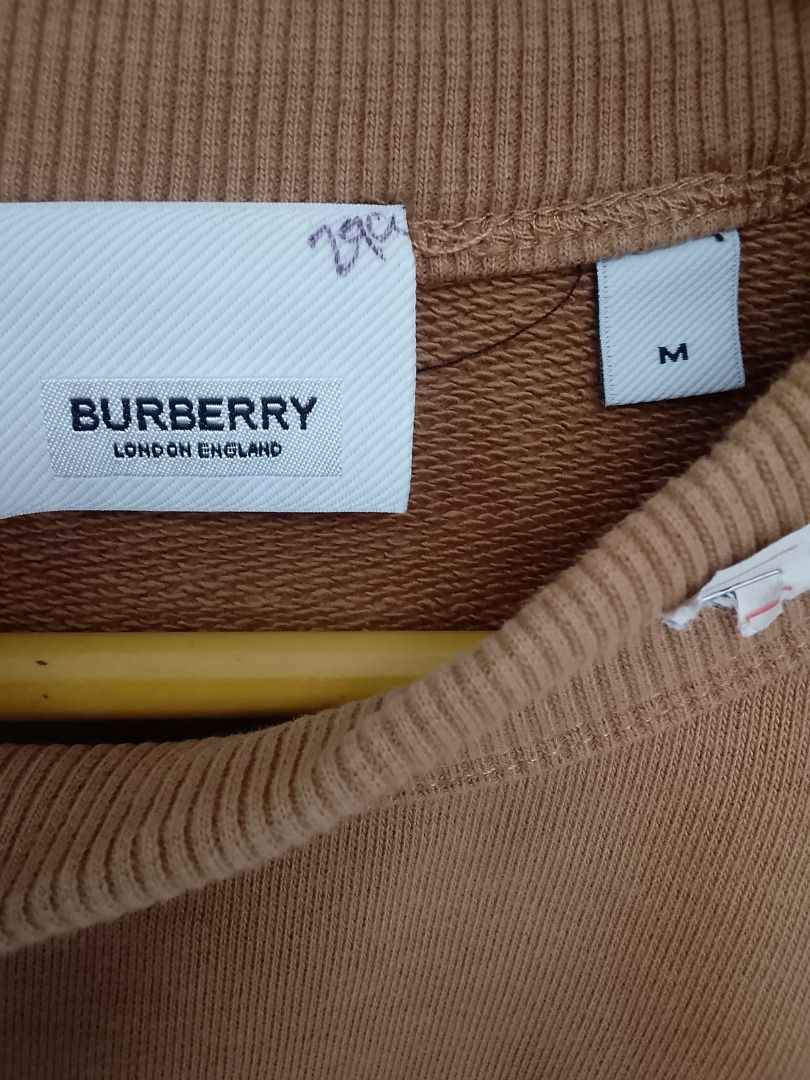 Burberry Sweatshirt (Category: Coats, Jackets and Outerwear) located in Quezon City. Submitted by kema2191 (Listing ID 1464768634, Image 3). Description: Small on tag, fit up to medium.