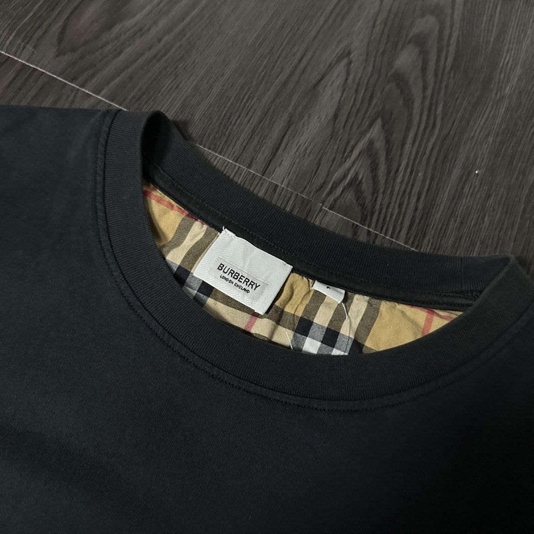 BURBERRY TEE (Category: Formal Shirts) located in San Jose del Monte. Submitted by xanthrift2.0 (Listing ID 1464666034, Image 3). Description: BURBERRY TEE color rate: 9.7/10 dimes: 19 x 23 (small) ₱799.