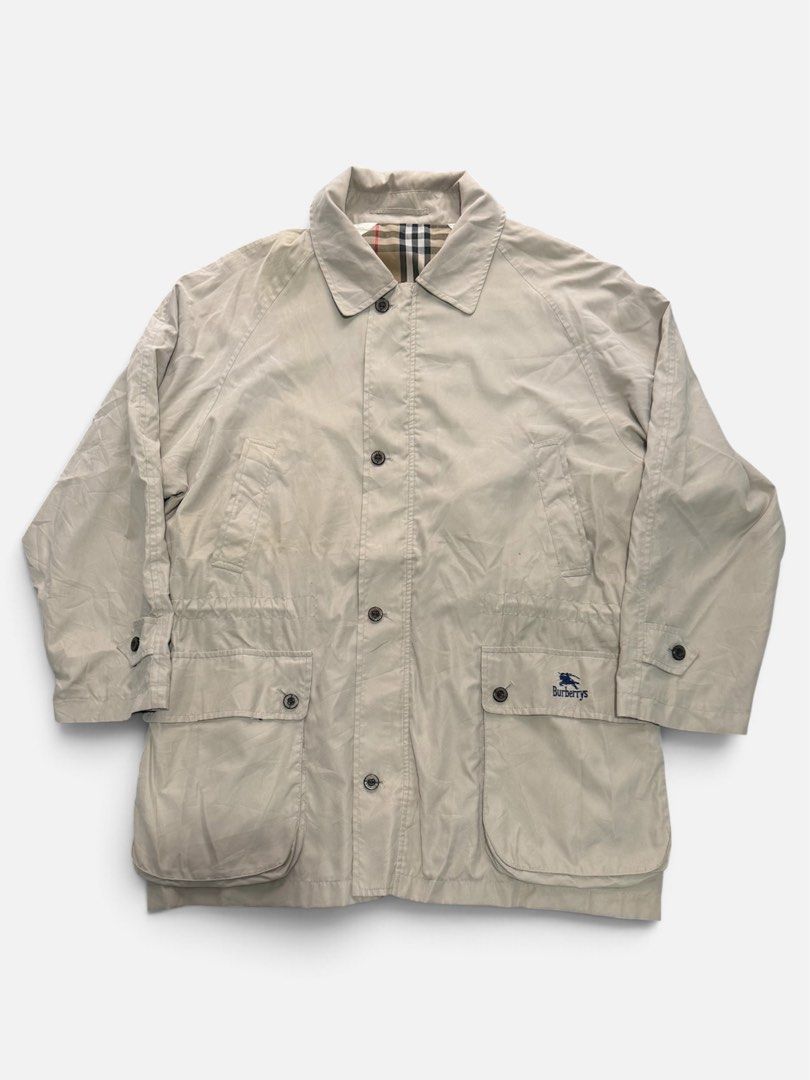 BURBERRY UTILITY JACKET (Category: Coats, Jackets and Outerwear) located in Dasmarinas. Submitted by nvrgobrkagain. (Listing ID 1464588685, Image 1). Description: AUTH 💯 Vintage Burberry Full Plaid Utility Jacket WIDTH : 24 IN LENGTH : 33 IN MEETUP/SHIPPING AVAILABLE 📩.